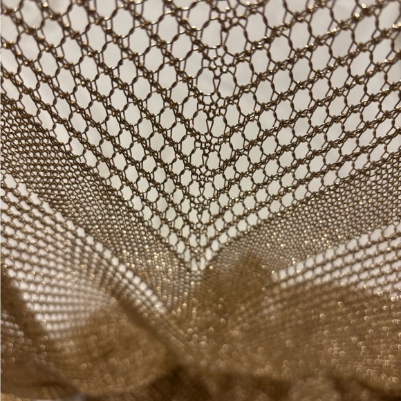 Rose gold Sheer Metallic Knit Cover-Up - Picture 7 of 7